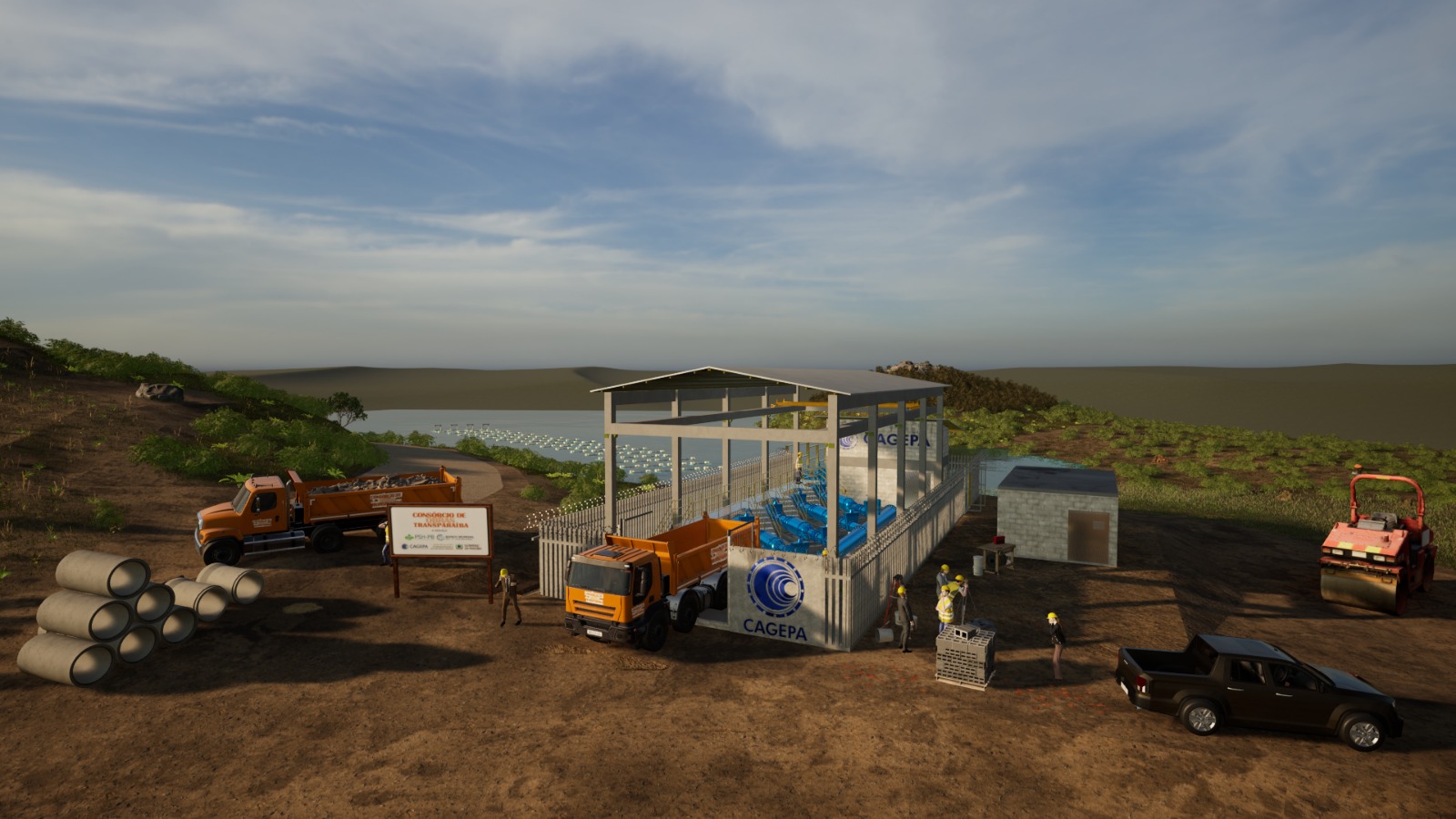 Adutora do Cariri (Render do projeto)